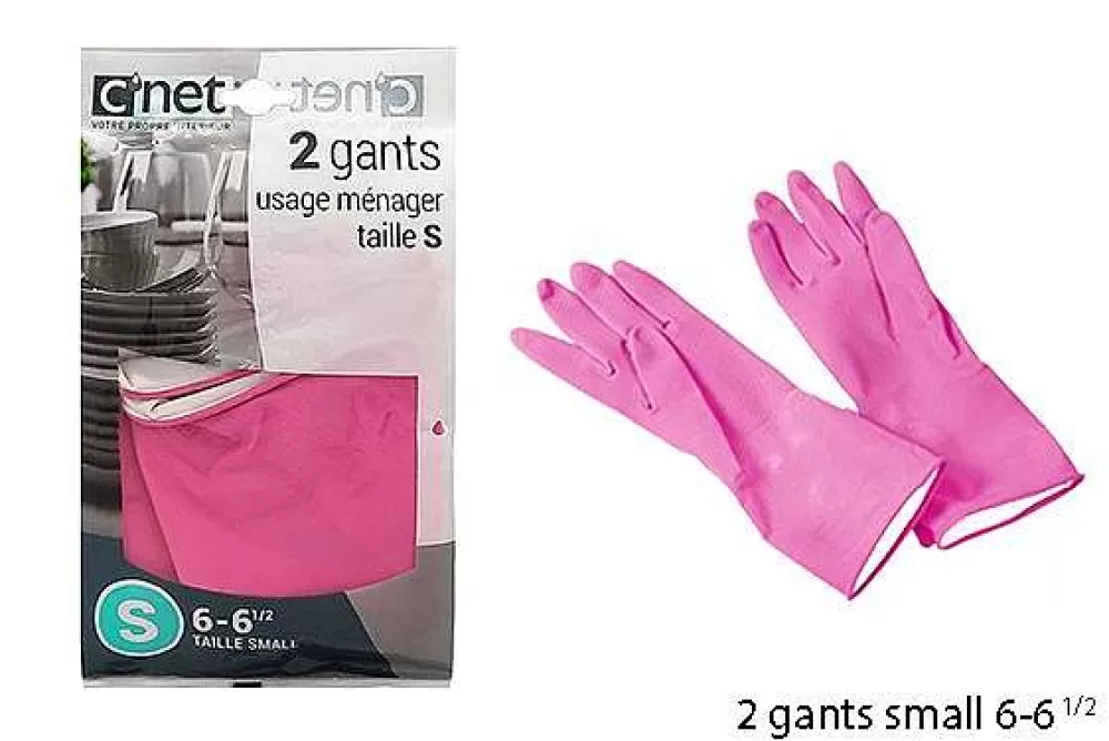 Menage | * 2 Gants Menage Latex 6