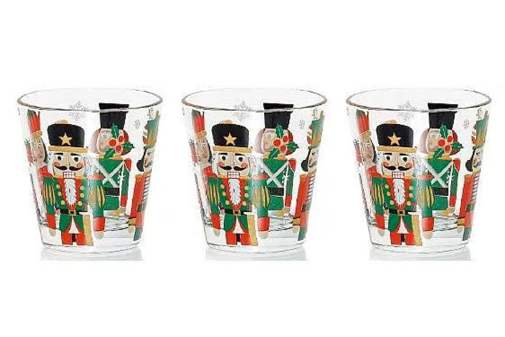 Verres | * 3 Verres Casse Noisette 25Cl