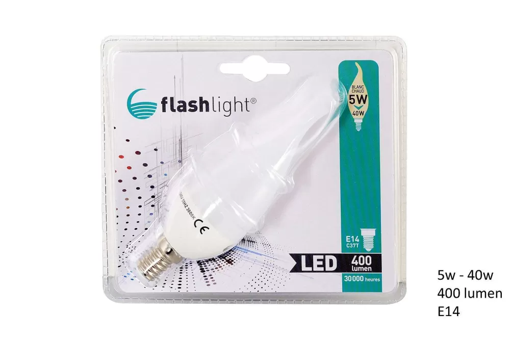 Ampoules | * Ampoule Led Flamme E14 5W