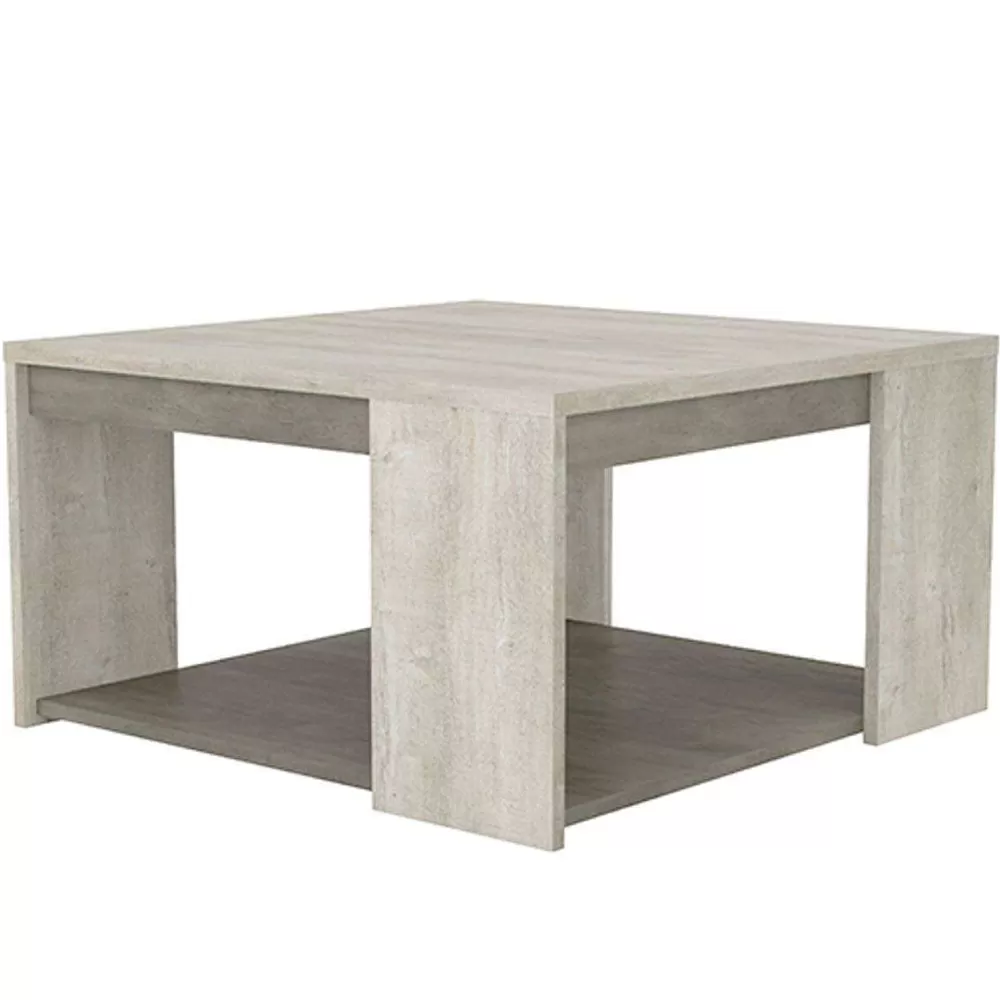 * Coiffeuses>Antibes Table Basse Chene Champ Beton Clair