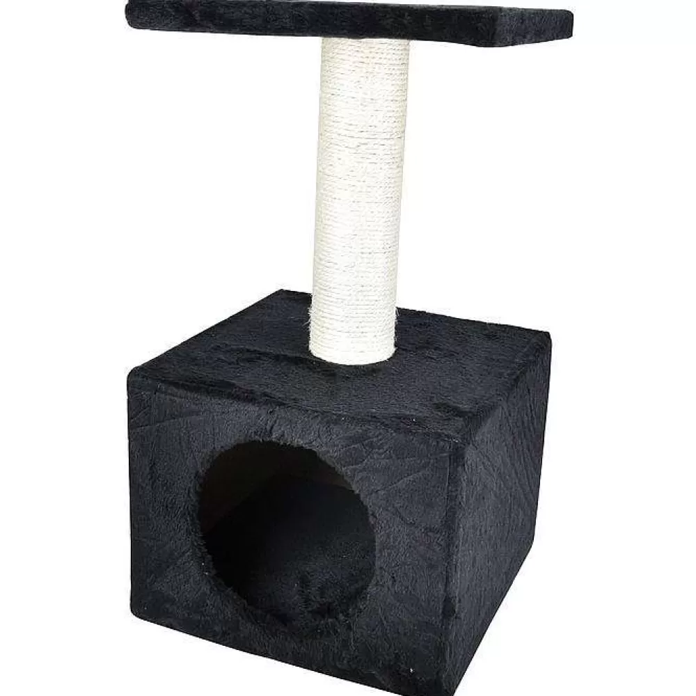 Jouets | * Arbre A Chat Avec Niche 58Cm Anthracite