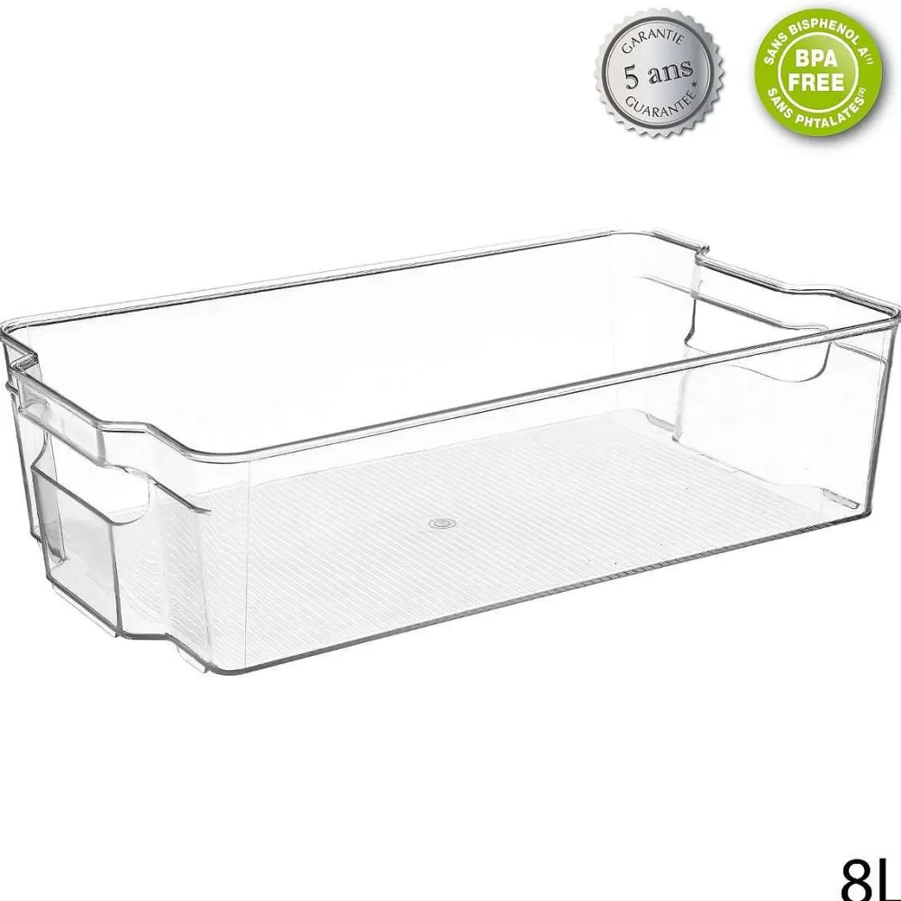 Conservation | Five Bac De Rangement Frigo 8L 37X22Cm