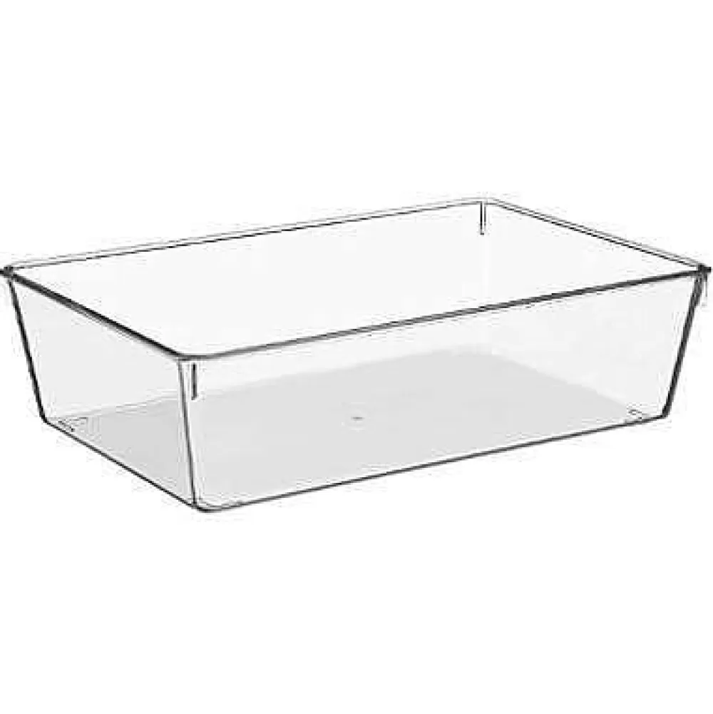 Boîte De Rangement | Five Bac De Rangement Transparent D.15.5X23.3X6.5Cm