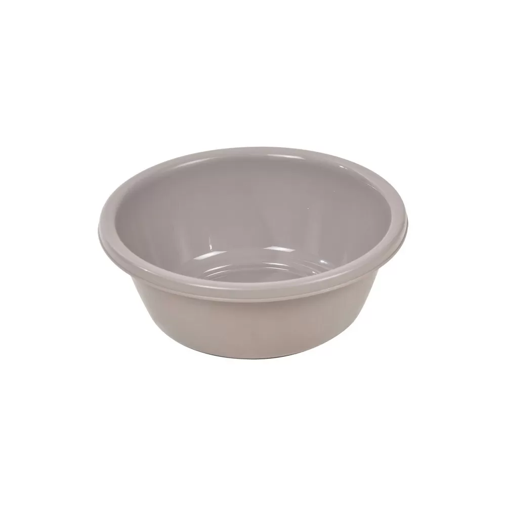 Soin Du Linge | * Bassine Ronde 2.5L D.24X9.5Cm Taupe