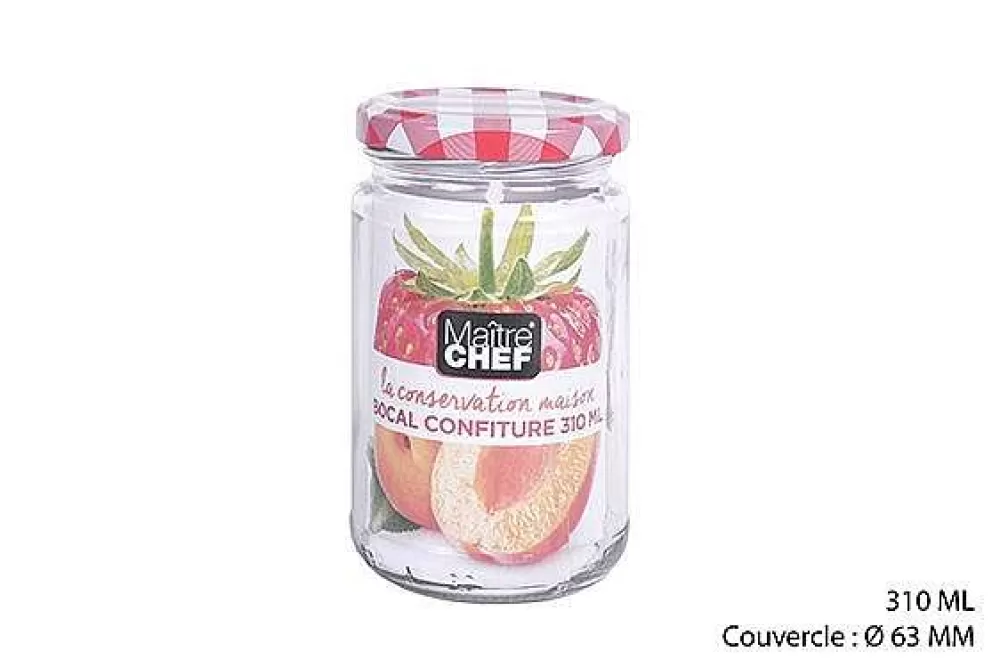 Conservation | * Bocal Confiture En Verre 314Ml