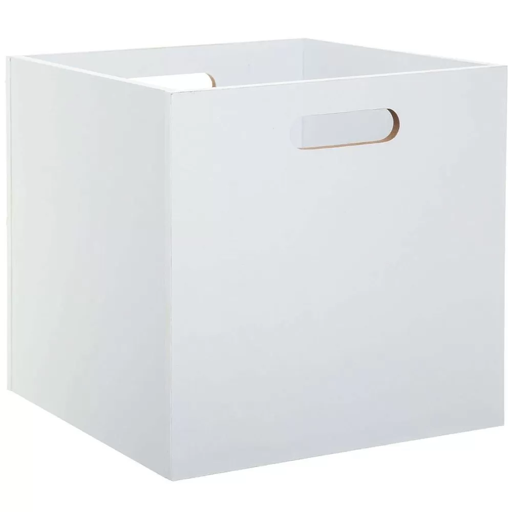 Five Meubles Modulables>Boite De Rangement 31X31Cm Bois Blanc