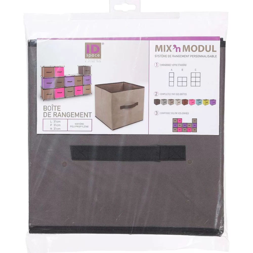 Five Meubles Modulables>Boite De Rangement 31X31Cm Taupe