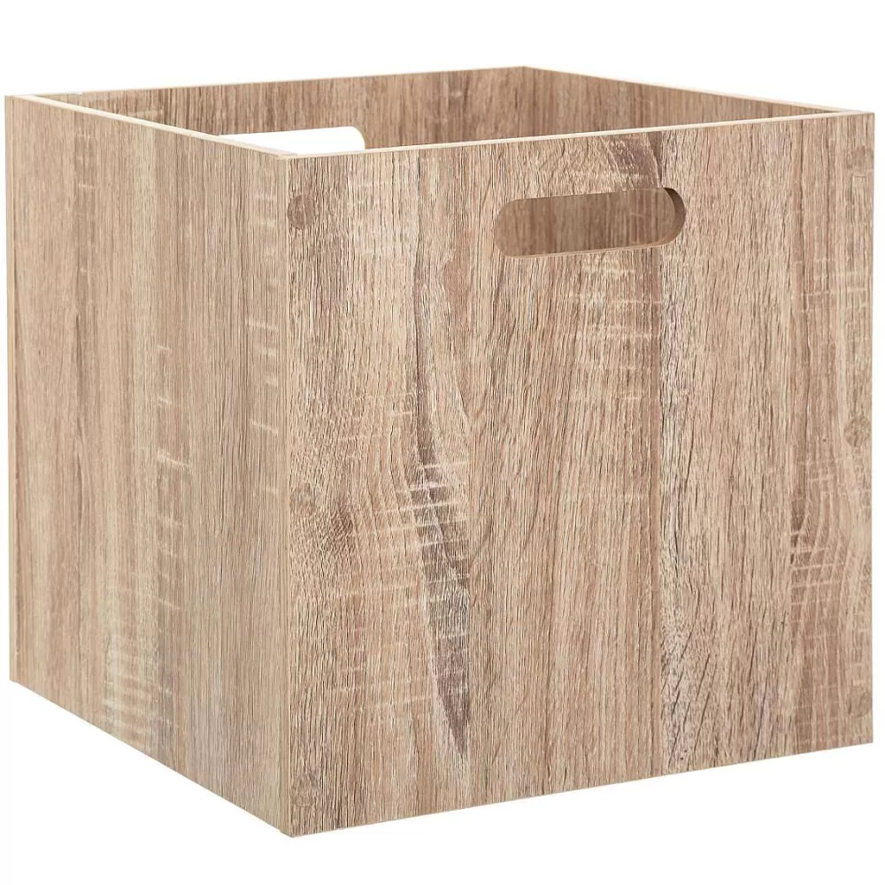 Five Meubles Modulables>Boite De Rangement Bois Naturel 31X31Cm