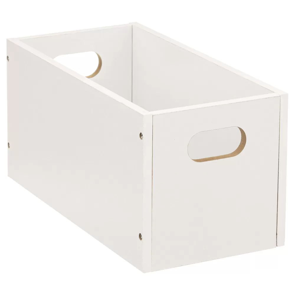 Five Meubles Modulables>Boite Rangement 15X31Cm Bois Blanc