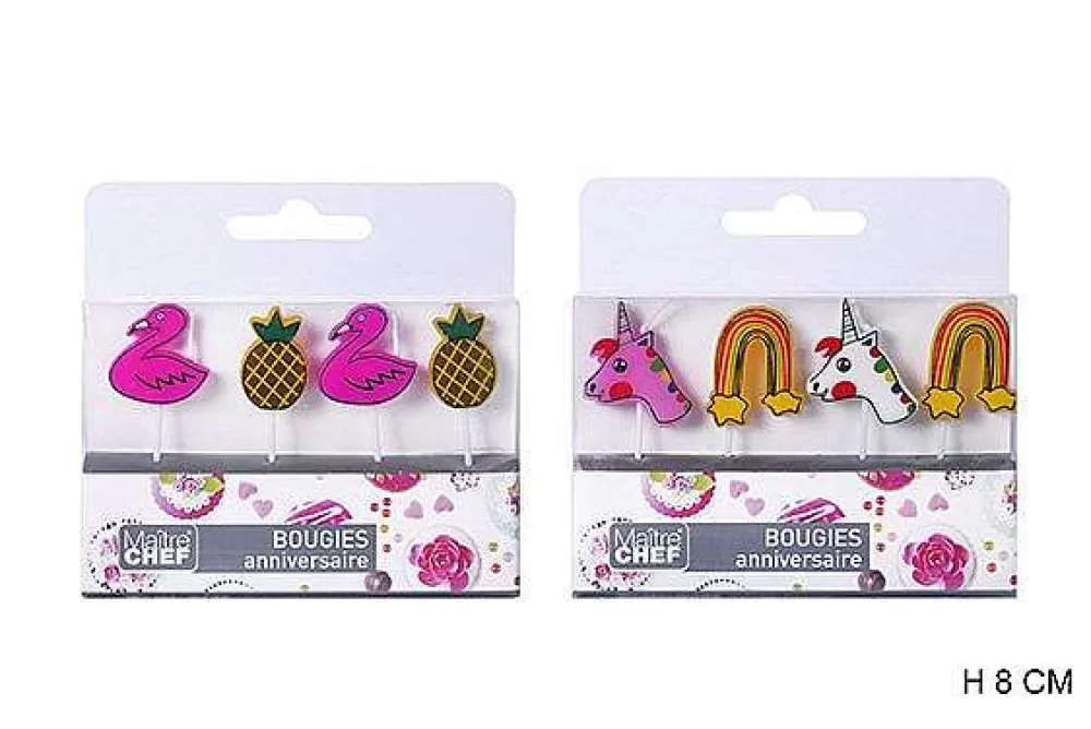 Pâtisserie | * Bougies Licorne Ou Flamingo Ananas