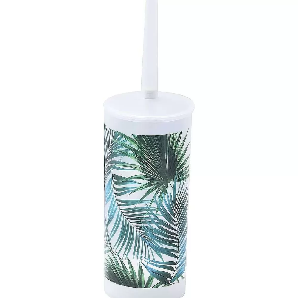 Accessoires Wc | * Brosse Wc Imprimee Tropicale