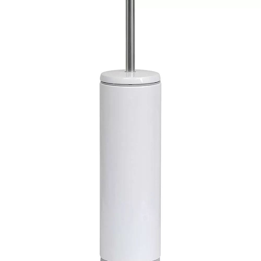 Accessoires Wc | * Brosse Wc Metal Blanc