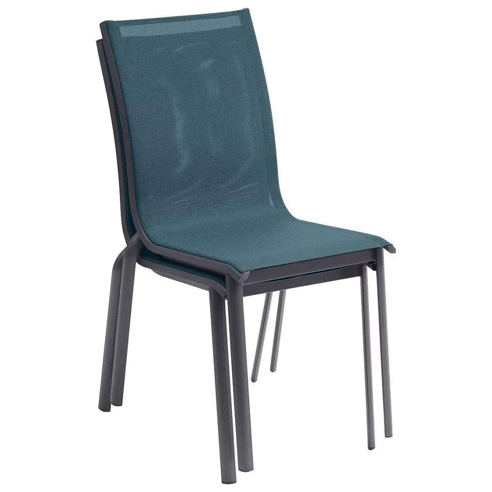 * Fauteuils Et Chaises De Jardin>Chaise Axant Empilable Canard Graphite