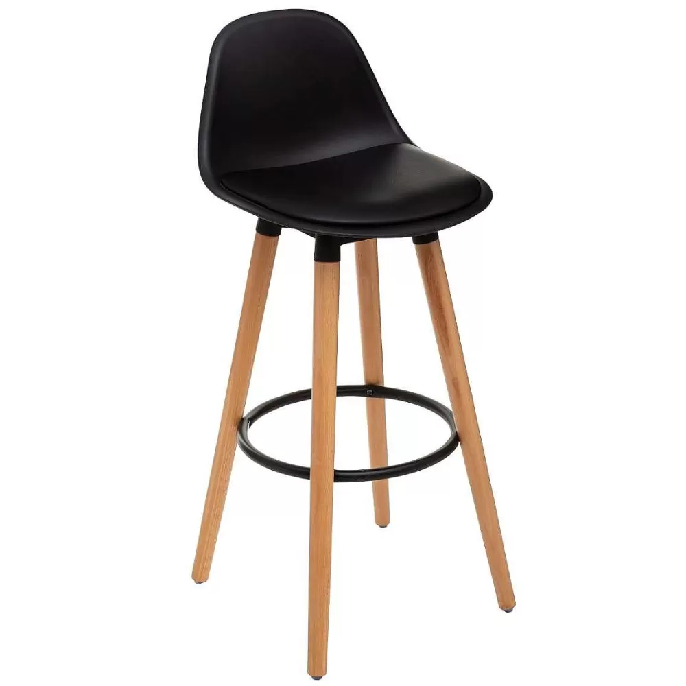 Atmosphera Tabourets De Bar>Chaise Bar Maxon Noir