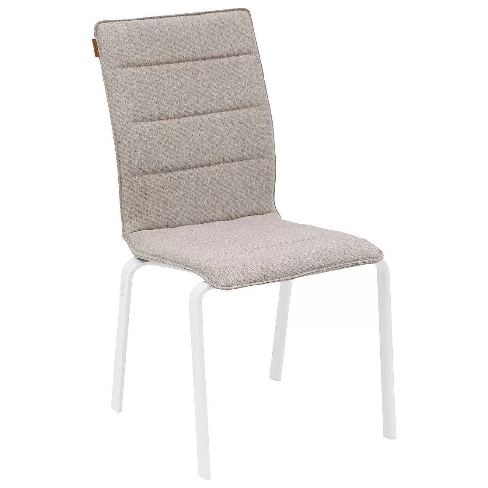 * Fauteuils Et Chaises De Jardin>Chaise Diese Empilable Badiane Blanc