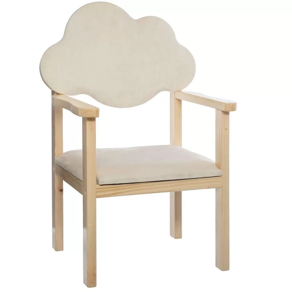 Atmosphera Fauteuil Enfant>Chaise Dossier Nuage