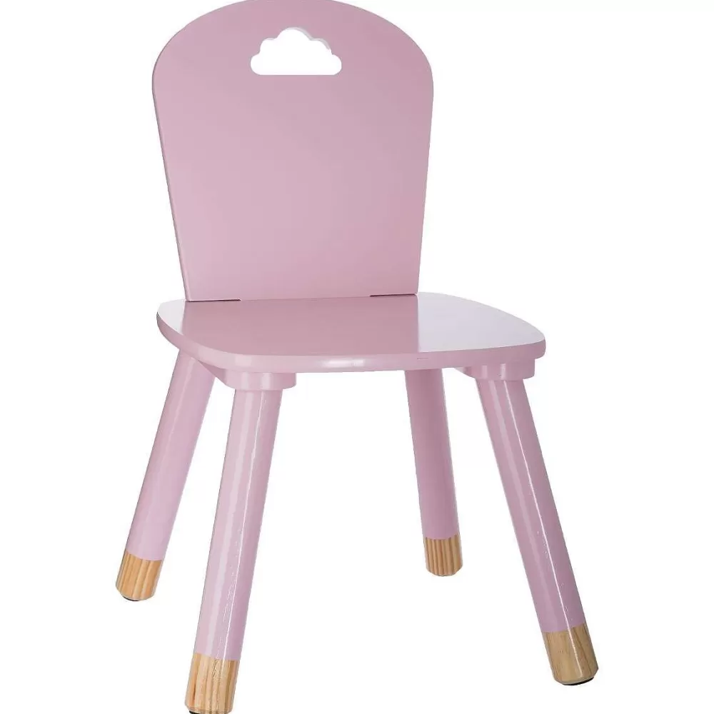 Atmosphera Fauteuil Enfant>Chaise Douceur Rose