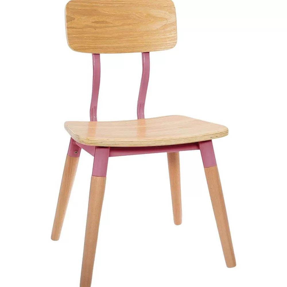 Atmosphera Fauteuil Enfant>Chaise Retro Rose