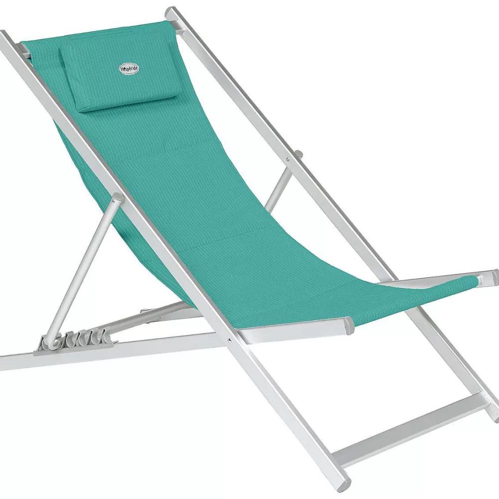 Hespéride Chaise Longue Et Transat De Jardin>Chilienne Honolulu Emeraude