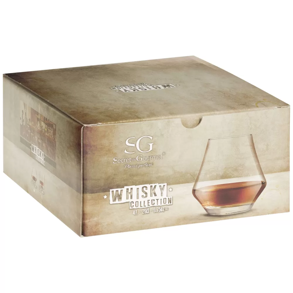 Verres | Secret de Gourmet Coffret 4 Gobelet Bas Arome 29Cl