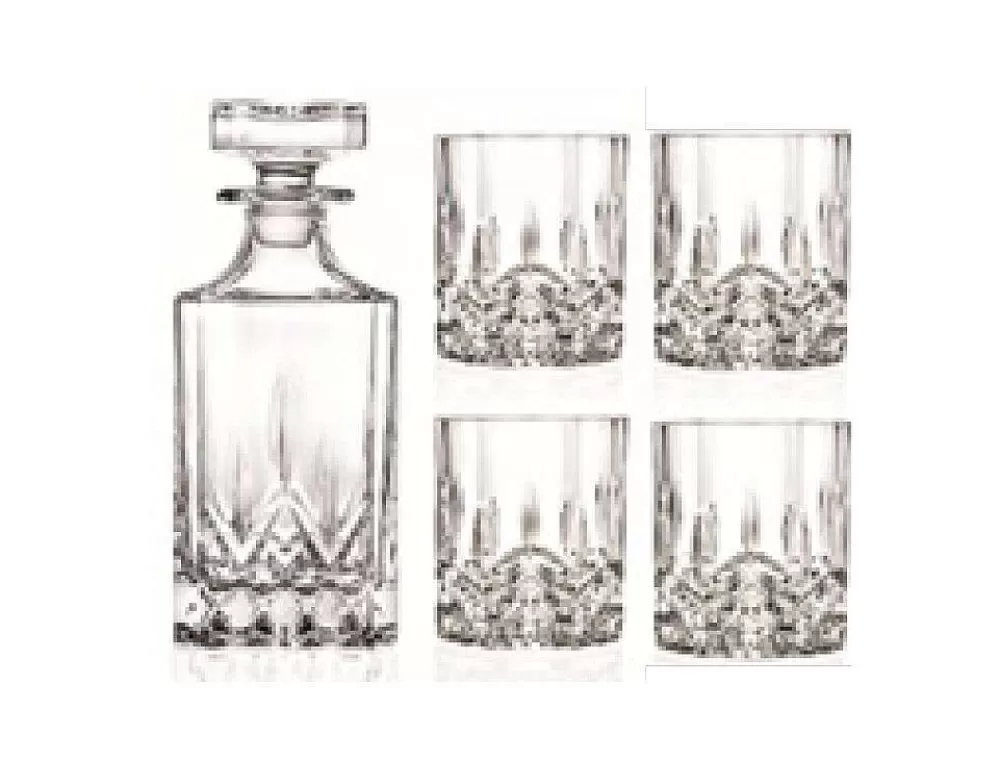 Cocktails Et Boissons | * Coffret Whisky 4 Verres Et Bouteille