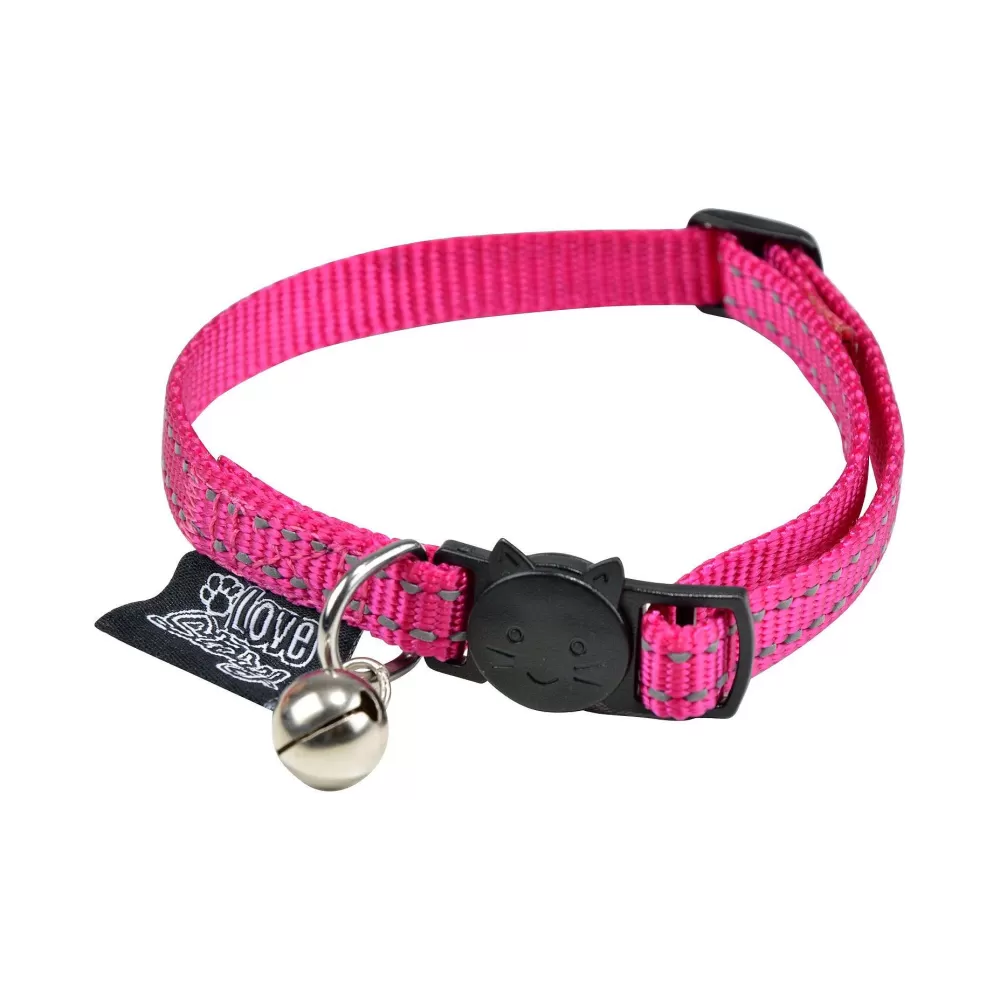 Couchage Et Transport | * Collier Anti Etranglement 20 A 28Cm Reflechissant Rose