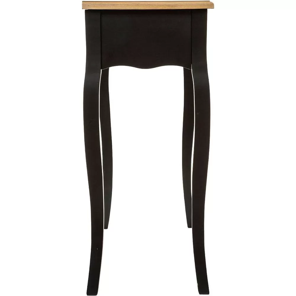 Atmosphera Tables Consoles>Console 2 Tiroirs Noir Chrysa