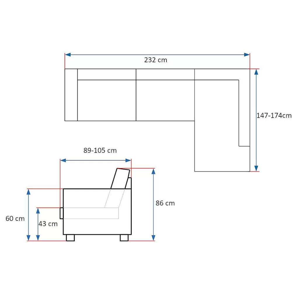 * Canapés D'Angle>Coralie Canapé Angle Droit Convertible Beige