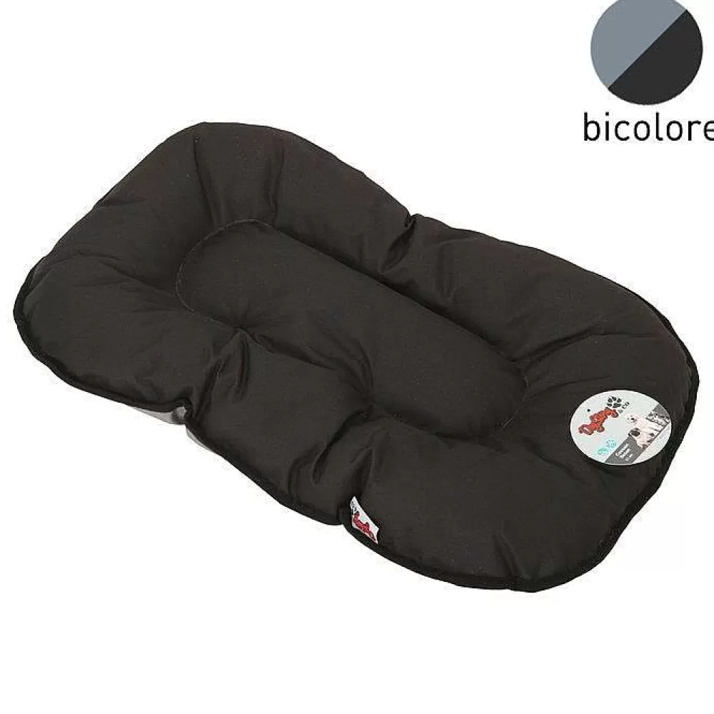 Couchage Et Transport | * Coussin Flocon 107Cm Bicolore Noir Gris