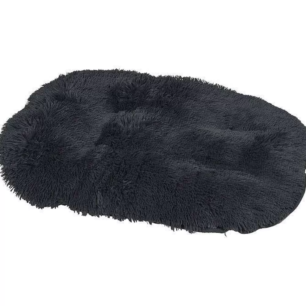 Couchage Et Transport | * Coussin Flocon Reversible 107X65X5Cm Fluffy Anthracite