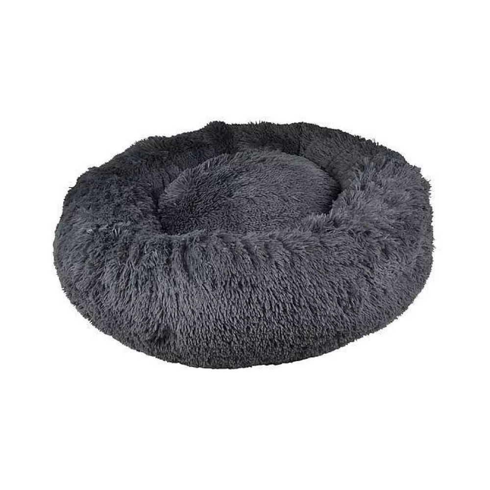 Couchage Et Transport | * Coussin Rond Apaisant D.75X24Cm Fluffy Anthracite