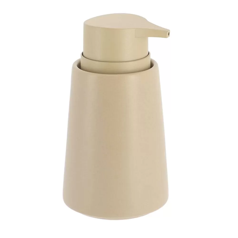 Accessoires De Salle De Bain | * Distributeur A Savon Gres Uni 420Ml Taupe