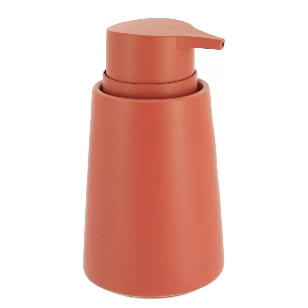 Accessoires De Salle De Bain | * Distributeur A Savon Gres Uni 420Ml Terracotta