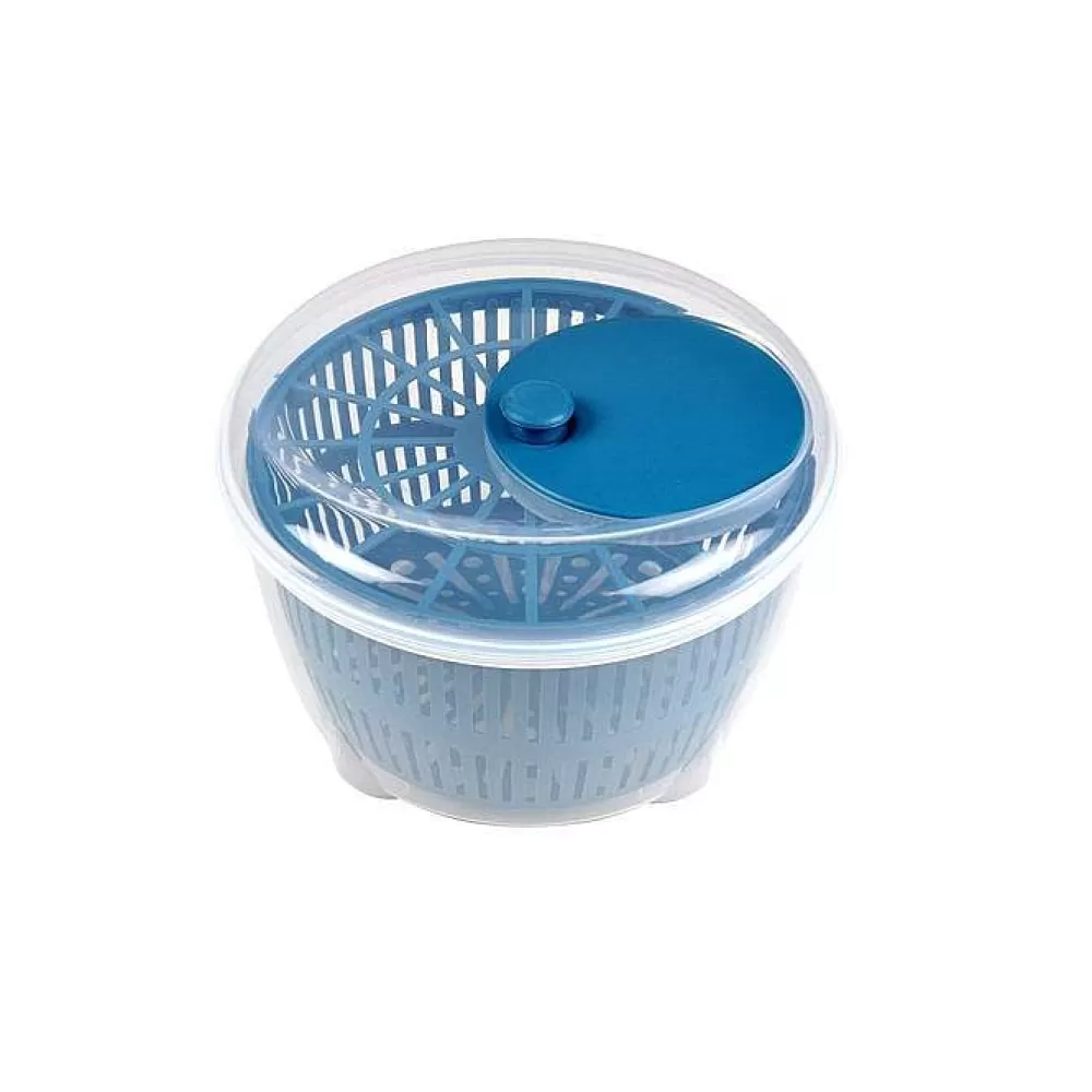 Salade Et Condiments | * Essoreuse A Salade 25X16Cm Bleu Paon