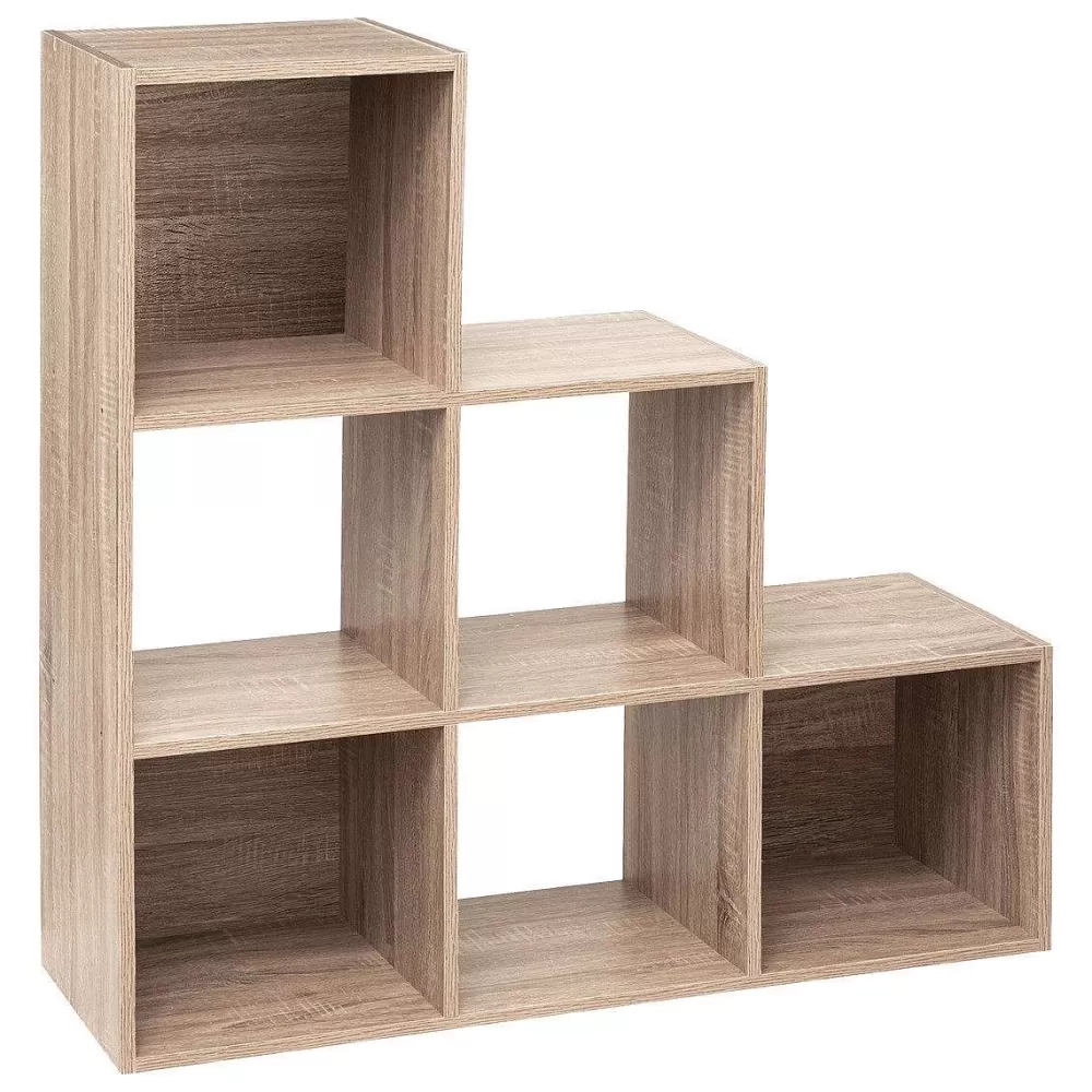 Mobiliers Modulables | * Etagere Escalier Mix Naturel