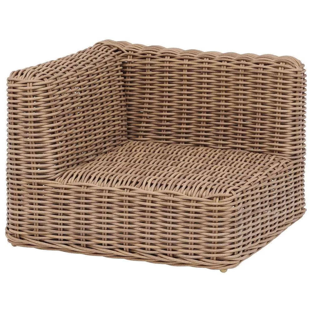 * Salons De Jardin>Fauteuil Angle Savinia Tahini