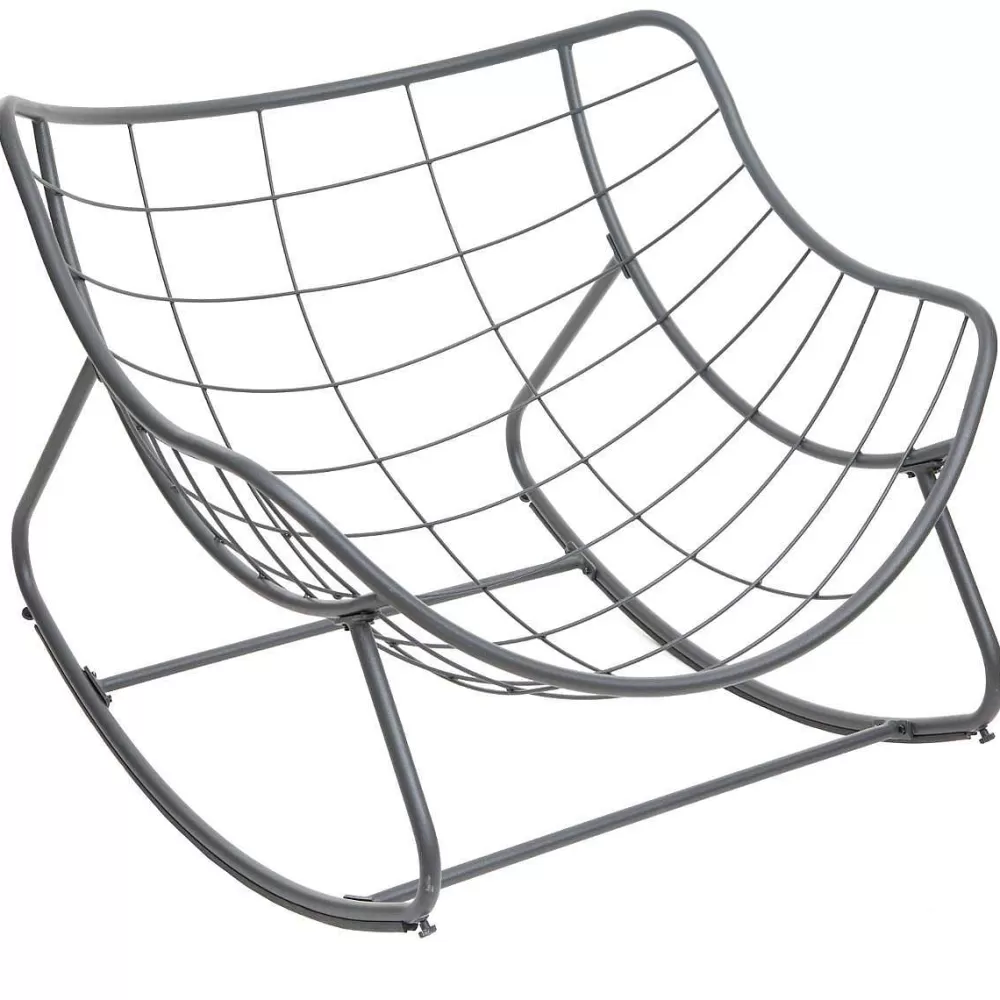 Hespéride Chaises Detente>Fauteuil Bascule Paopao Graphite Roche