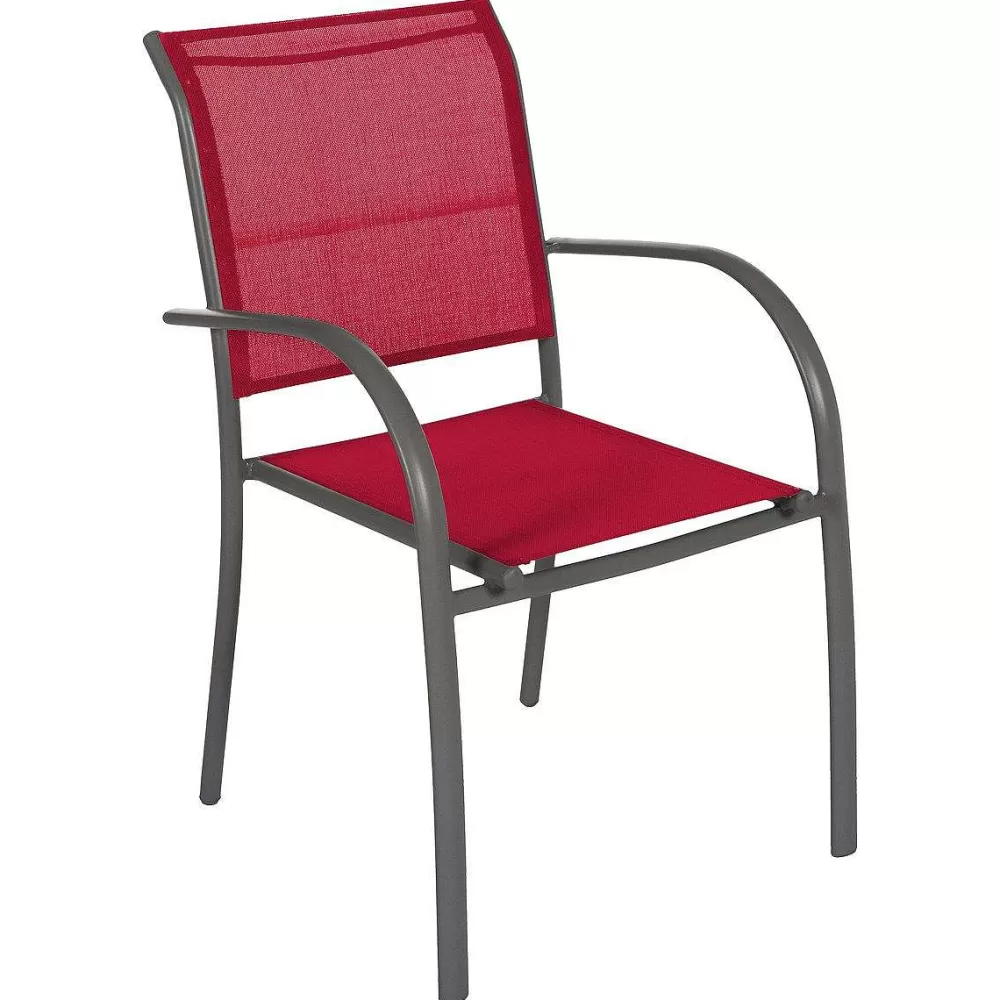 Hespéride Banc De Jardin>Fauteuil Piazza Grenade Graphite