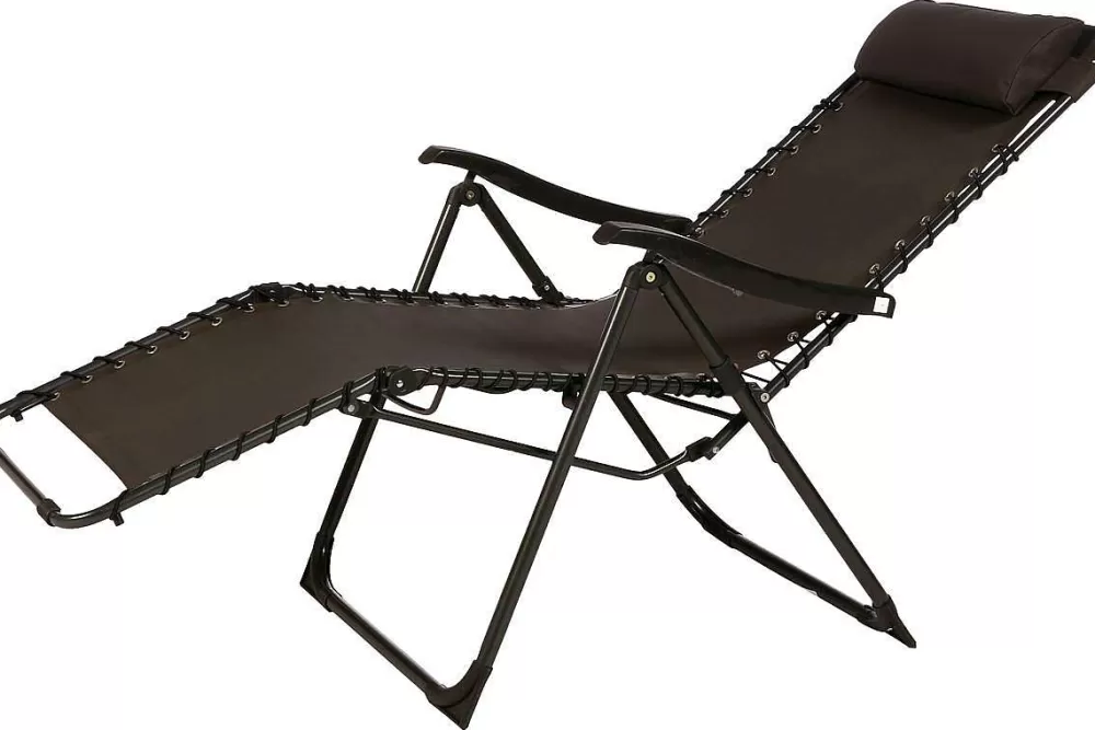 Hespéride Chaise Longue Et Transat De Jardin>Fauteuil Relax Silos Anthracite