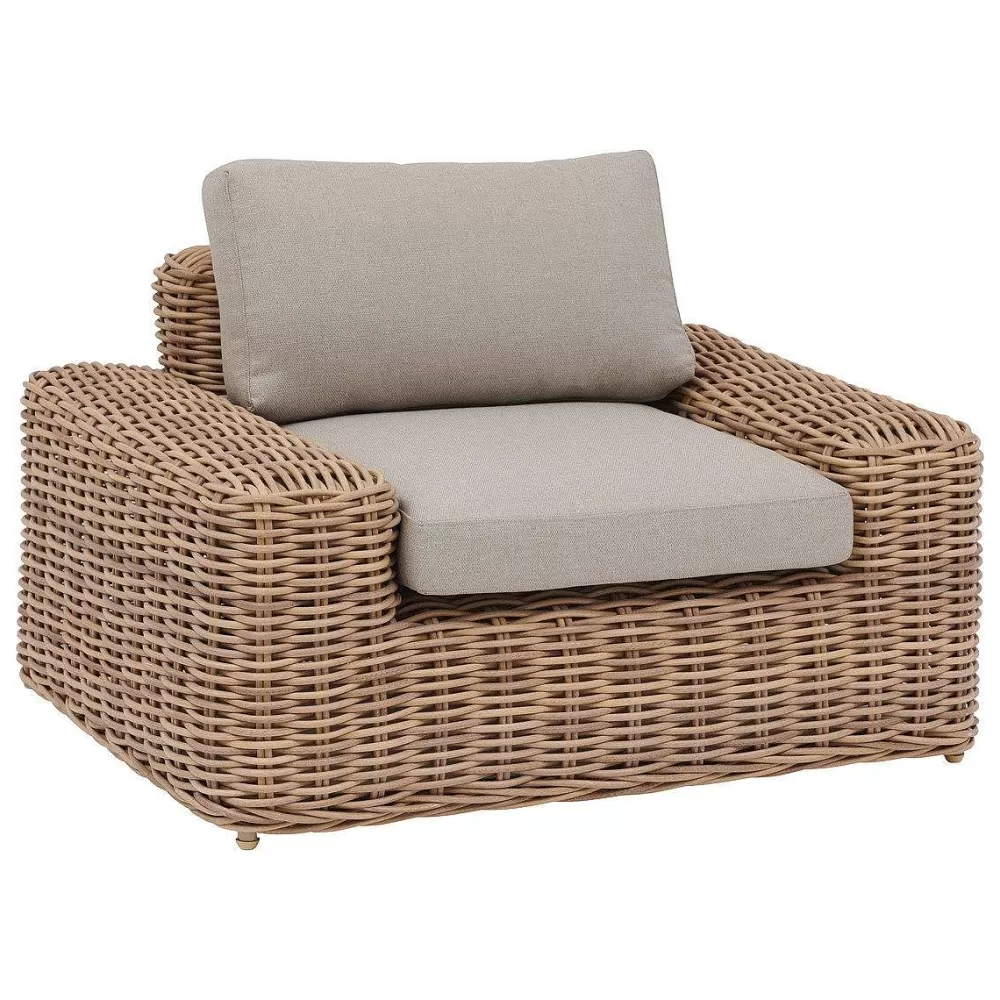 * Salons De Jardin>Fauteuil Savinia Tahini