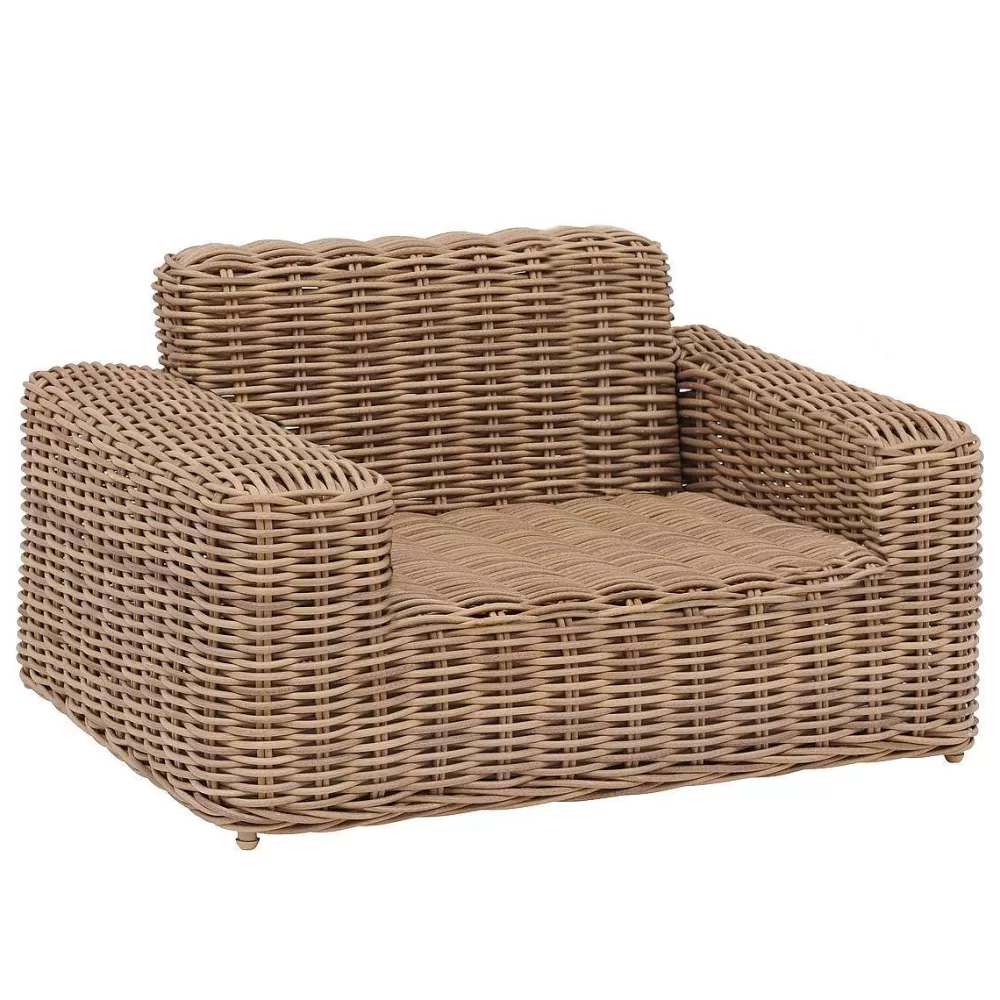 * Salons De Jardin>Fauteuil Savinia Tahini