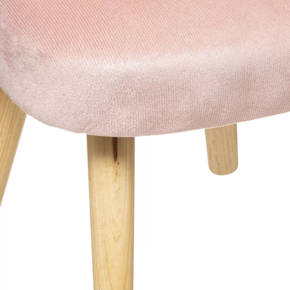 Atmosphera Fauteuil Enfant>Fauteuil Velours Glitter