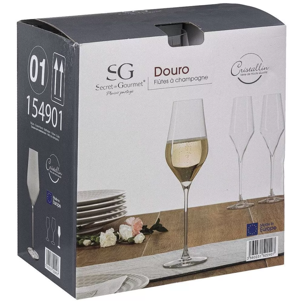 Verres | * Flute Cristallin Douro 31Cl X1 Piece