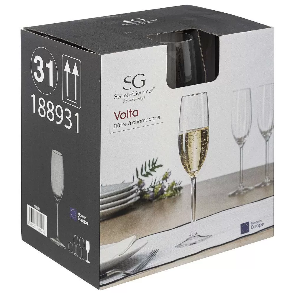 Verres | * Flute Volta 21Cl X1 Piece