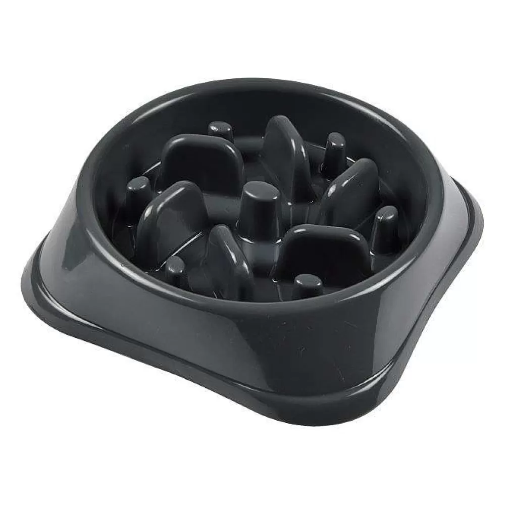 Repas Et Accessoires | * Gamelle Antiglouton Plastique D.19.5X4.5Cm Anthracite