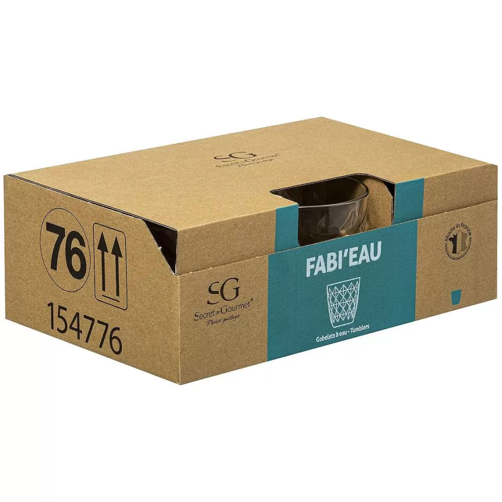 Verres | * Gobelet Bas Fabi Eau 25Cl X1 Piece