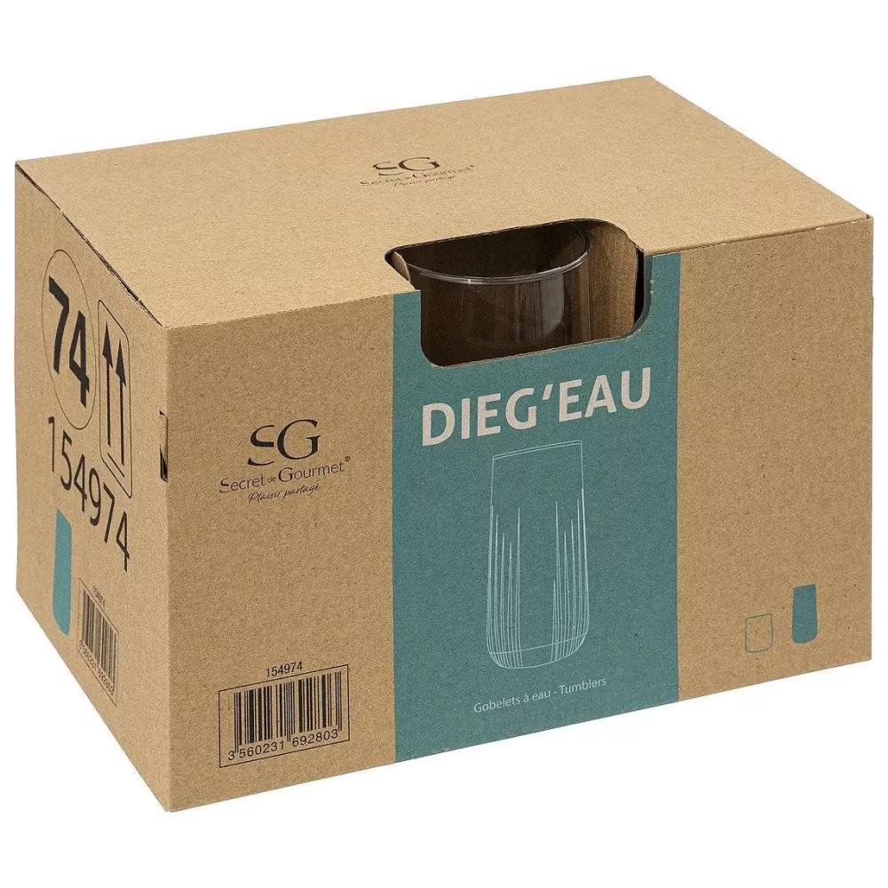 Verres | * Gobelet Haut Dieg Eau 36Cl X1 Piece