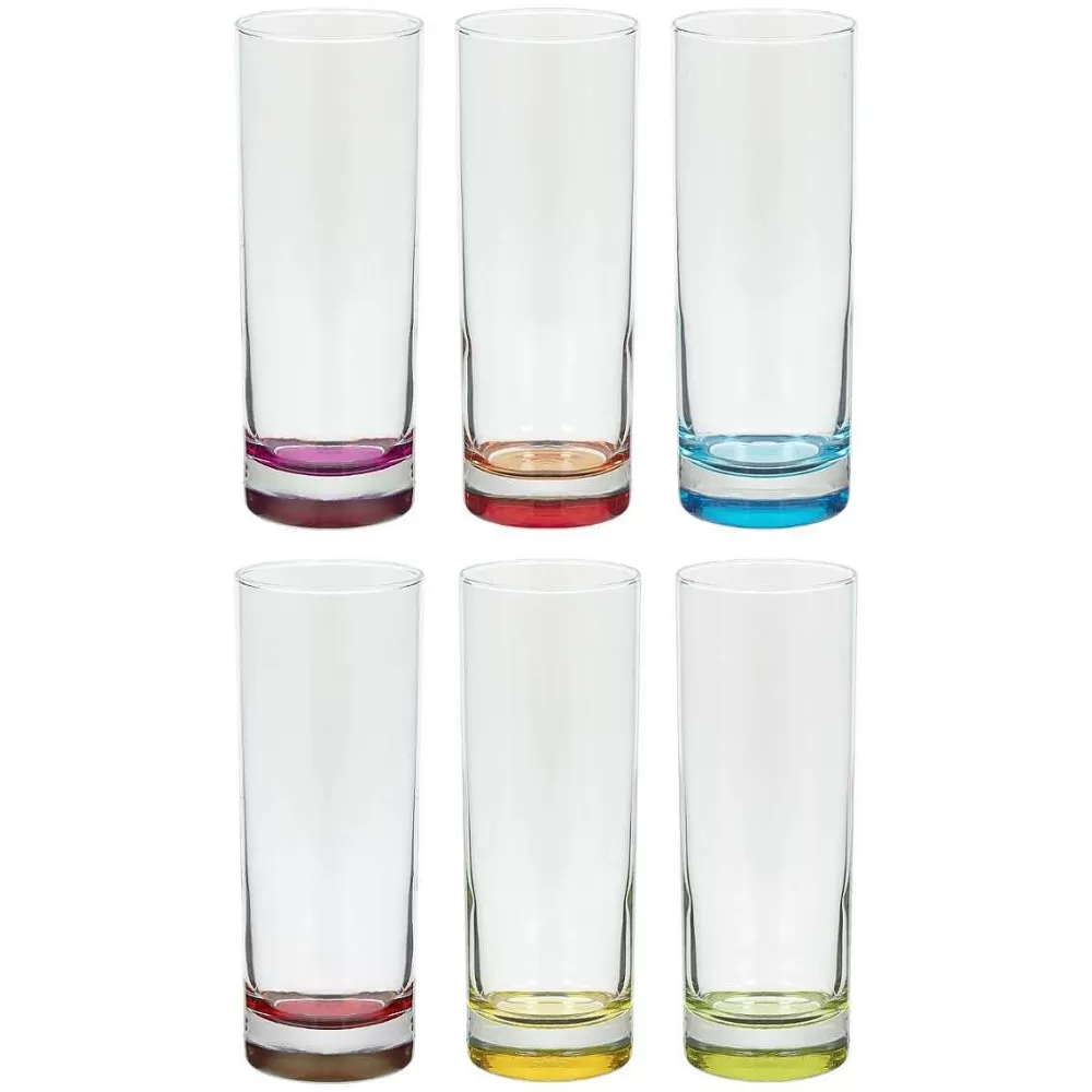 Verres | Secret de Gourmet Gobelet Haut X6 Colori Eau 31Cl