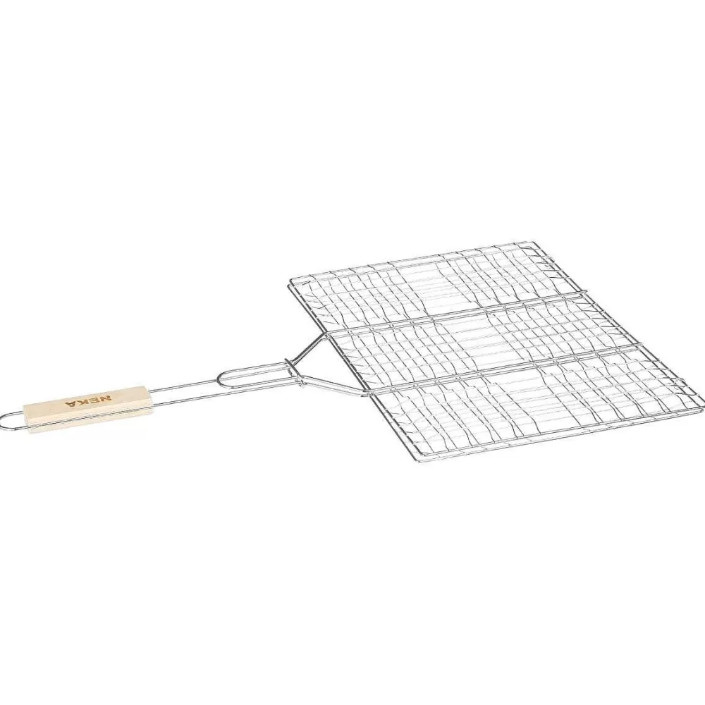 Intex BeToys Accessoires Barbecue>Grille Barbecue Double 30X40Cm Chrome