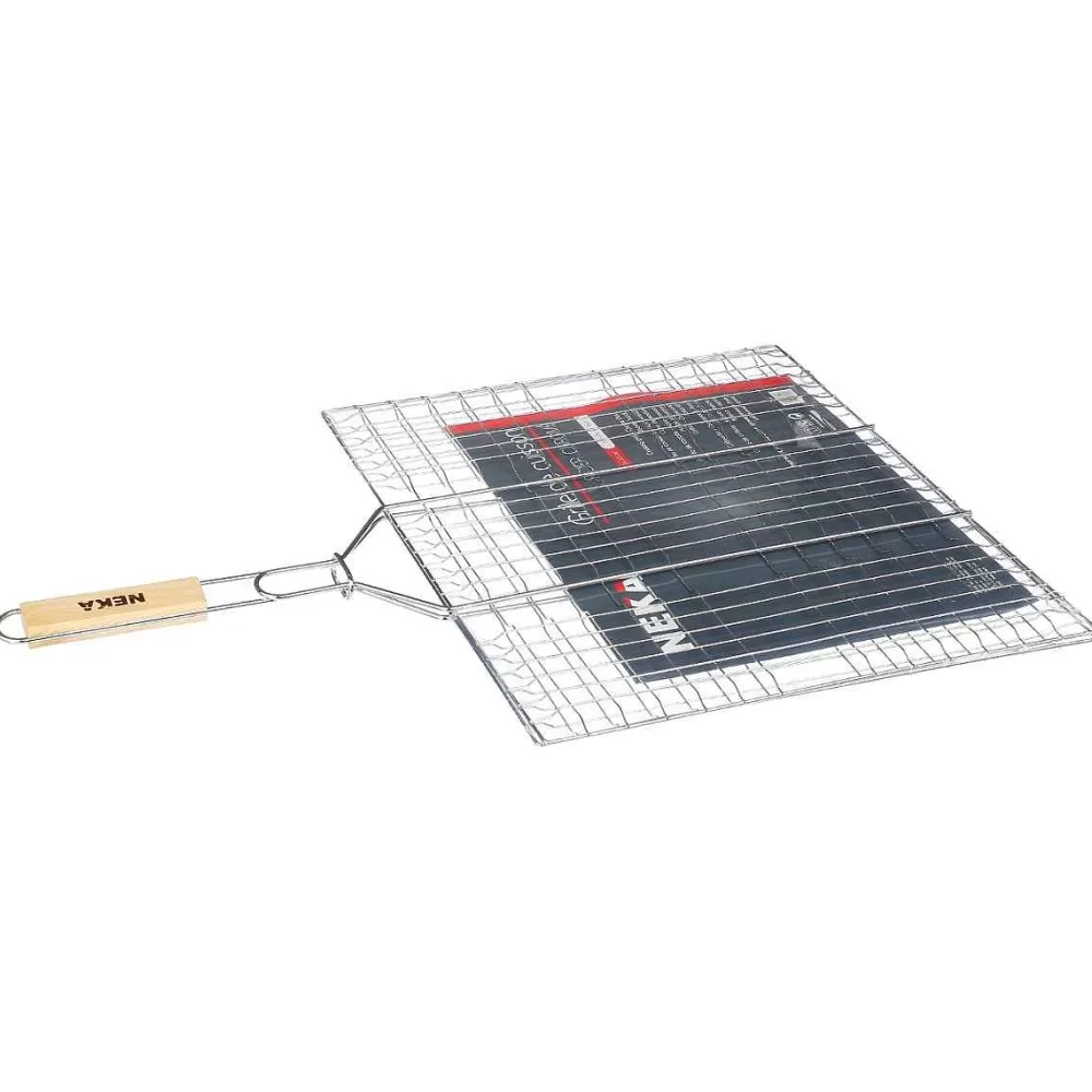 Intex BeToys Accessoires Barbecue>Grille Barbecue Double 40X50Cm Chrome